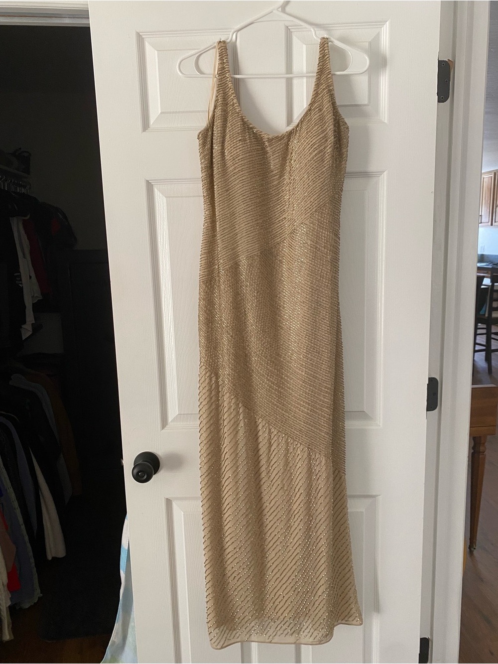 Aidan Mattox HandBeaded Dress
